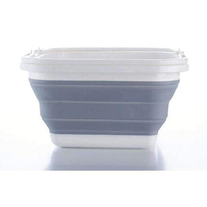 Planet Gates 01 / 38x28.8x15.5cm Folding Shopping Basket Laundry Basket Snacks Fruit Vegetable Foldable Silicone Basket Home Storage & Organization Eco-Friendly