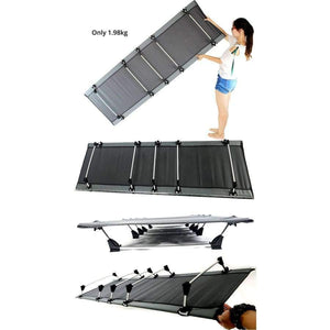 Planet Gates 01 BED Super Strong Heavy Duty Portable Outdoor Folding Bed Cot Foldable Bed Camping Military Hiking Medical Lightweight Table