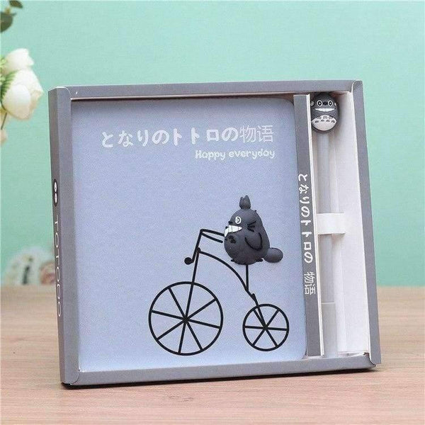 Planet Gates 01 Bicycle Notebook Anime Cartoon CUTE Notepad Gift Box Student's Birthday Gift Wholesale Writing Pads Office School Supplies