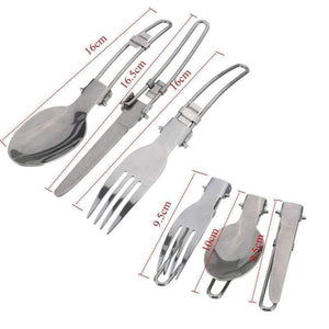 Outdoor Camping Hiking Tableware Aluminium Alloy Cookware Cooking Picnic Traveling Bowl Pot Pan Set for 1-2 person