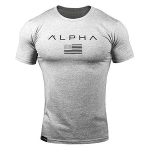 Planet Gates 01 gray / M Summer New mens gyms T-shirt Crossfit Fitness Bodybuilding Fashion Male Short cotton clothing Brand Tee Tops