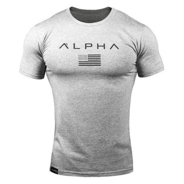 Planet Gates 01 gray / M Summer New mens gyms T-shirt Crossfit Fitness Bodybuilding Fashion Male Short cotton clothing Brand Tee Tops