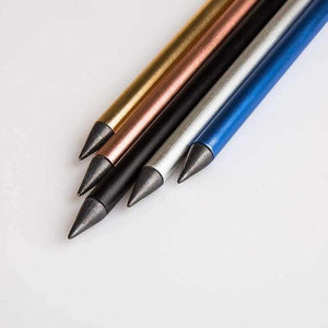 Planet Gates 01 Metal Luxury Without Ink Fountain Pen Office Business Ink-Free Writing Pen Pencil Gift Box School Supplies