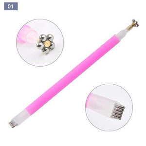 Planet Gates 01 Nail Art Magnet Stick Cat Eyes Magnet for Nail Gel Polish 3D Line Strip Effect Strong Magnetic Pen Tools for Gel Varnish Tools