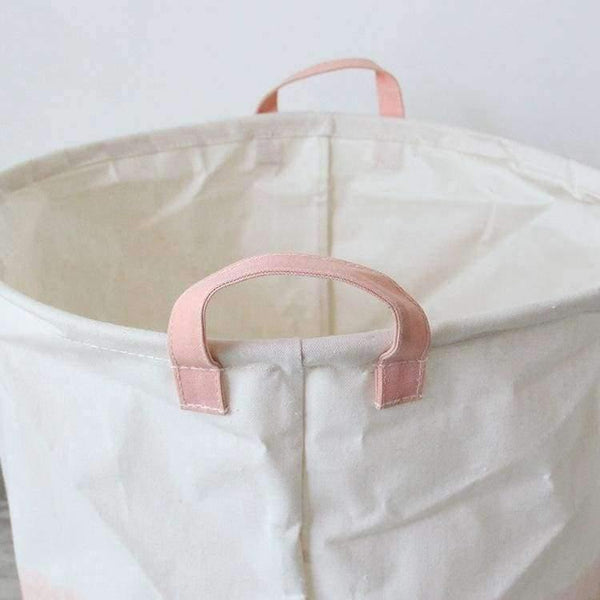 Planet Gates 01 New Home Storage & Organization Folding Patchwork Letter Printing Clothes Toys Organizer Laundry Storage Basket