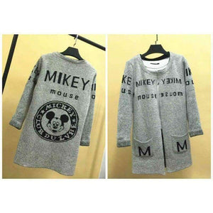 Planet Gates 01 / One Size Fashion Star Pattern Cardigans Female Sweaters Long Sleeve Knitted Slim Women Sweater Cardigan