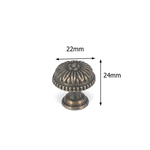 1x  Antique Bronze Kitchen Cabinet Drawer Knobs Dresser Cupboard Wardrobe Furniture Pulls Handle Wooden Box Jewelry Box Knobs