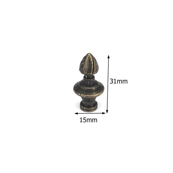 1x  Antique Bronze Kitchen Cabinet Drawer Knobs Dresser Cupboard Wardrobe Furniture Pulls Handle Wooden Box Jewelry Box Knobs