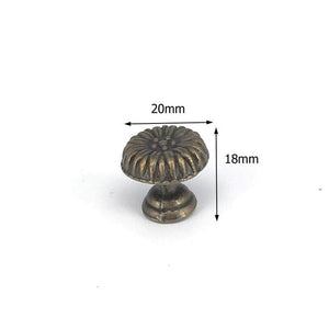 1x  Antique Bronze Kitchen Cabinet Drawer Knobs Dresser Cupboard Wardrobe Furniture Pulls Handle Wooden Box Jewelry Box Knobs