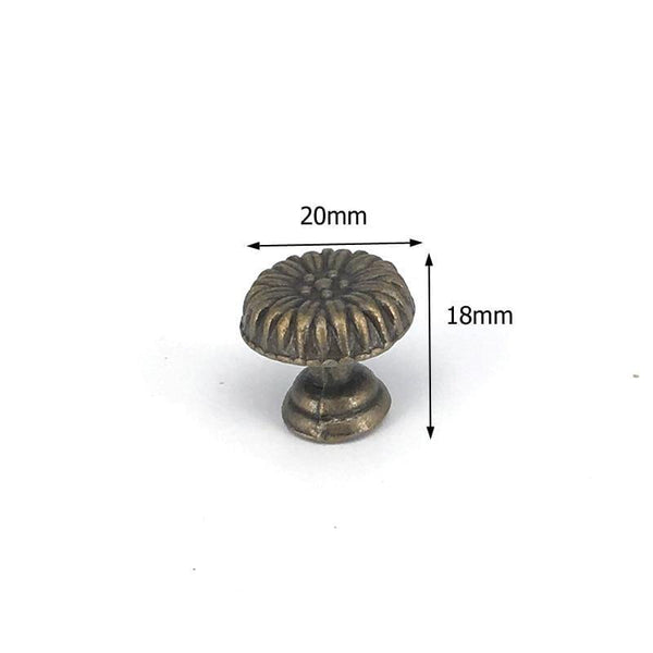 1x  Antique Bronze Kitchen Cabinet Drawer Knobs Dresser Cupboard Wardrobe Furniture Pulls Handle Wooden Box Jewelry Box Knobs