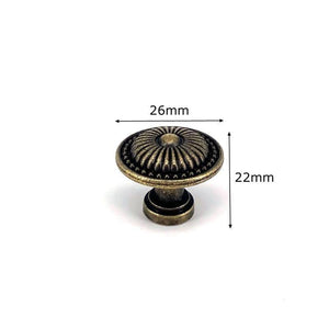 1x  Antique Bronze Kitchen Cabinet Drawer Knobs Dresser Cupboard Wardrobe Furniture Pulls Handle Wooden Box Jewelry Box Knobs