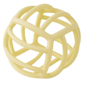 Planet Gates 018-pastel yellow Customizable Logo Baby Teether Molar Toy Food Grade Silicone Material Toy Ball Educational Toy Boy Girl Gift BPA Free