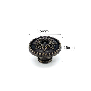 1x  Antique Bronze Kitchen Cabinet Drawer Knobs Dresser Cupboard Wardrobe Furniture Pulls Handle Wooden Box Jewelry Box Knobs