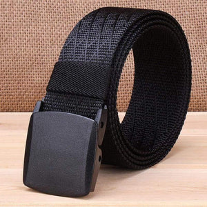 Men and Women Canvas Nylon Belt Fashion Automatic Buckle Belts Women Outdoor Tactical Belt Military Male Strap Waist Belts