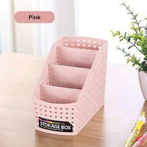Planet Gates 02 16.5*7.8*12.5cm Plastic Cosmetic Organizer Box Pen Holder Sundries Case Desk Organizer Bathroom Storage & Organization