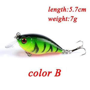 Planet Gates 02 1PCS Wobblers Quality Crankbait Simulation Fishing Lure 5.7cm 7g Jerkbait Floating Hard Bait Bass Carp Pesca Fishing Tackle