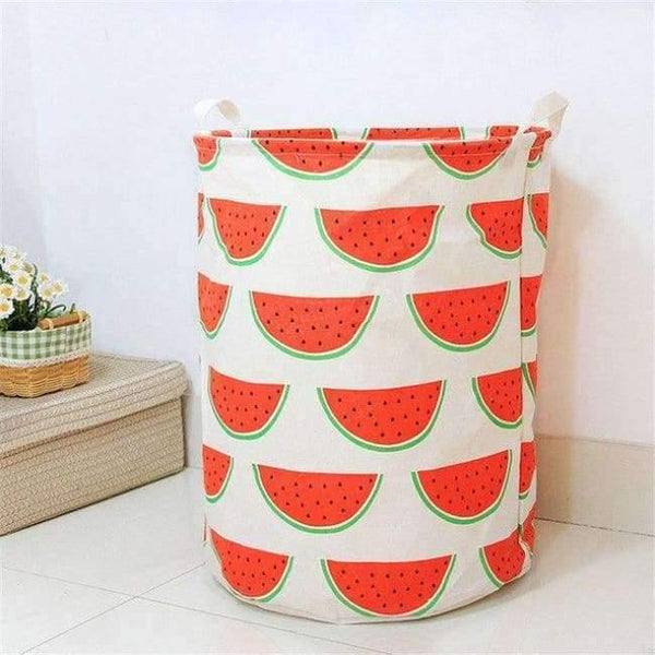 Planet Gates 02 40*50cm Ins Style Laundry Basket  Linen Flamingo Print Books Dirty Clothes Toys Organizer Home Storage & Organization