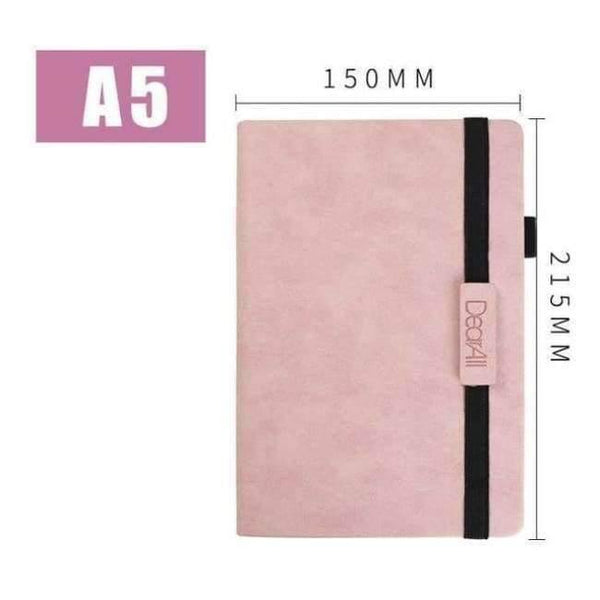 Planet Gates 02 / A5 Pu Leather Notebook Hardcover Journal Paper A5 Leatherette Notebook  Elastic Band Travel Bullet Journal Pointed Writing Pads