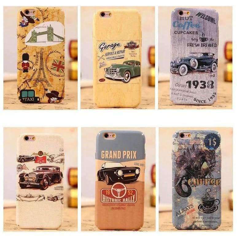 Planet Gates 02 / For iPhone 7 Plus / Case & Screen Protector Fashion Retro car phone case For iPhone 7 / iPhone 7 Plus / 6s / 6 Plus Shockproof hard Case Cover Stylish Disign