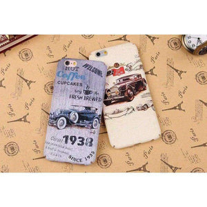 Planet Gates 02 / For iPhone 7 Plus / Case & Screen Protector Fashion Retro car phone case For iPhone 7 / iPhone 7 Plus / 6s / 6 Plus Shockproof hard Case Cover Stylish Disign