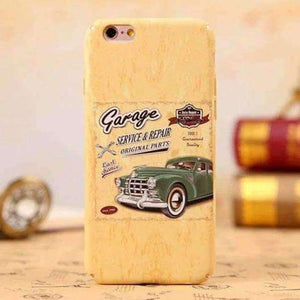 Planet Gates 02 / For iPhone 7 Plus / Case & Screen Protector Fashion Retro car phone case For iPhone 7 / iPhone 7 Plus / 6s / 6 Plus Shockproof hard Case Cover Stylish Disign