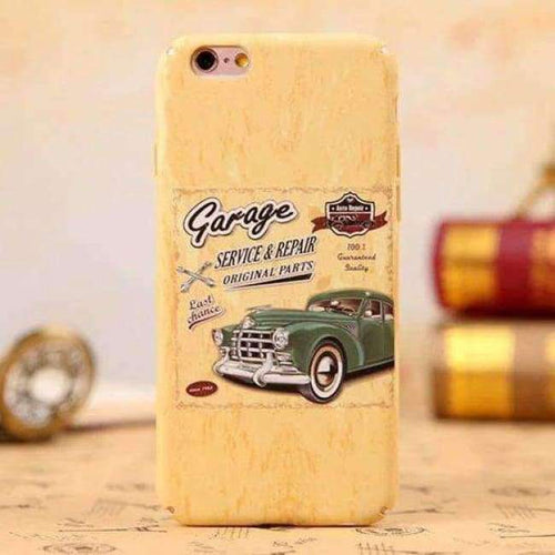 Planet Gates 02 / For iPhone 7 Plus / Case & Screen Protector Fashion Retro car phone case For iPhone 7 / iPhone 7 Plus / 6s / 6 Plus Shockproof hard Case Cover Stylish Disign