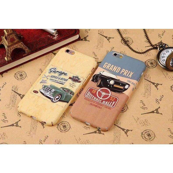 Planet Gates 02 / For iPhone 7 Plus / Case & Screen Protector Fashion Retro car phone case For iPhone 7 / iPhone 7 Plus / 6s / 6 Plus Shockproof hard Case Cover Stylish Disign