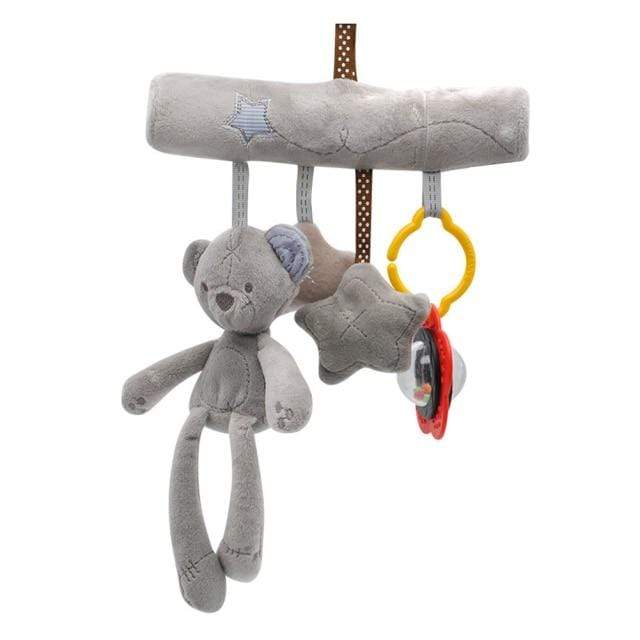 Planet Gates 02 / France Baby Music Play Bed Hanging Bell Baby‘s Mobile Crib Infant Stroller Baby Crib Rattle Toy Soft Cute Rabbit Bear Bell Toy