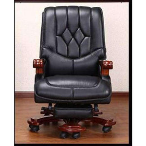 Planet Gates 02 Real wood chair. Leather boss chair. Can massage office chair. Lift and swivel chair home computer chair011