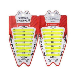 Planet Gates 02 Yellow 2018 New Arrival Cheap Free Shipping 1Set/16Pcs Creative Patents Adults Hammer Silicone Elastic Shoelaces Lazy No Tie Shoe Laces