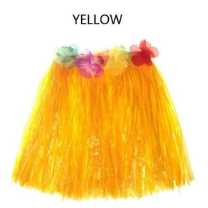 Planet Gates 02  yellow / 30cm 5PCS/set Plastic Fibers Women Grass Skirts Hula Skirt Hawaiian costumes 30CM/40/CM60CM Ladies Dress Up Festive & Party Supplies