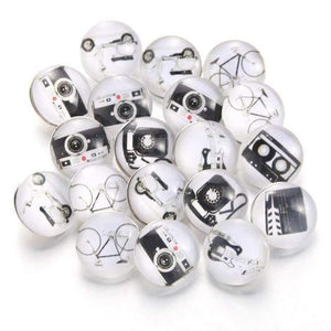 Planet Gates 020906 10pcs/lot Mixed Colors & Pattern 18mm Glass Snap Button Jewelry Faceted Glass Snap Fit Snap Earrings Bracelet Jewelry