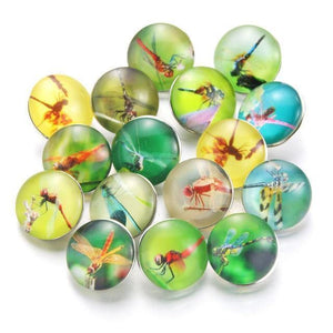 Planet Gates 020908 10pcs/lot Mixed Colors & Pattern 18mm Glass Snap Button Jewelry Faceted Glass Snap Fit Snap Earrings Bracelet Jewelry