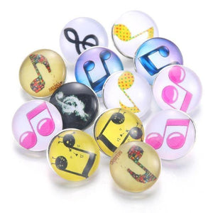 Planet Gates 020911 10pcs/lot Mixed Colors & Pattern 18mm Glass Snap Button Jewelry Faceted Glass Snap Fit Snap Earrings Bracelet Jewelry