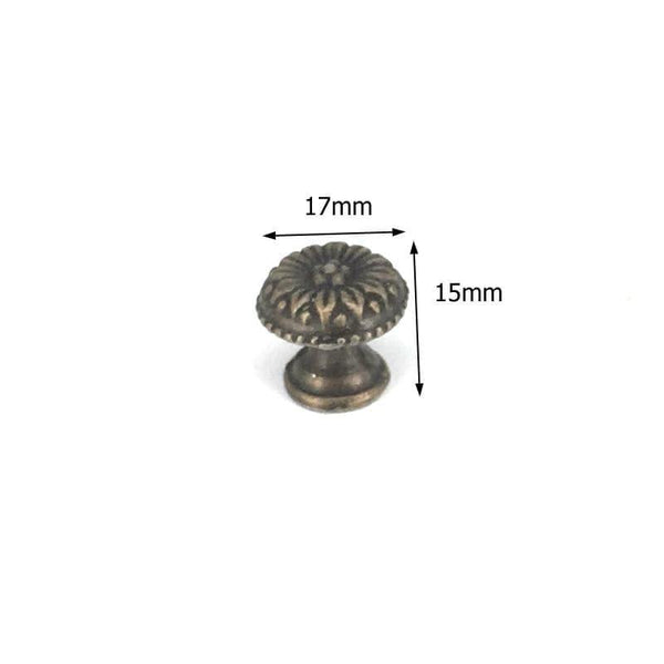 1x  Antique Bronze Kitchen Cabinet Drawer Knobs Dresser Cupboard Wardrobe Furniture Pulls Handle Wooden Box Jewelry Box Knobs