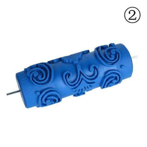 Rubber Rolling Wall Painting Tool Home Sticky Roller Durable Decoration Paint Brush Wallpaper Appropriative Cylindrical