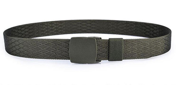 Men and Women Canvas Nylon Belt Fashion Automatic Buckle Belts Women Outdoor Tactical Belt Military Male Strap Waist Belts