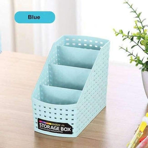 Planet Gates 03 16.5*7.8*12.5cm Plastic Cosmetic Organizer Box Pen Holder Sundries Case Desk Organizer Bathroom Storage & Organization