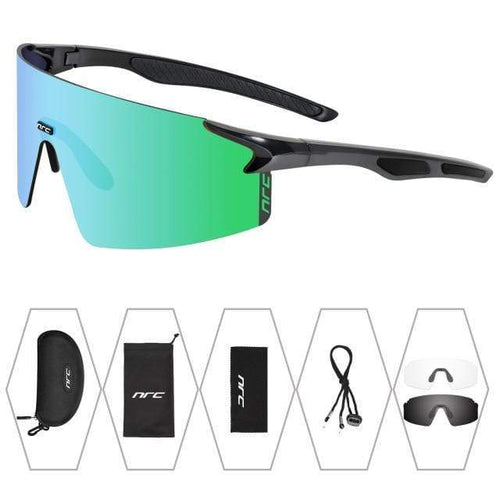 Planet Gates 03 / 3 lens 3 Lens UV400 Cycling Sunglasses TR90 Sports Bicycle Glasses MTB Mountain Bike Fishing Hiking Riding Eyewear for men women