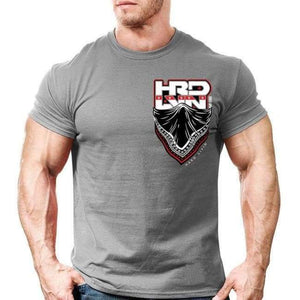 Planet Gates 03 gray / XXL Summer New mens gyms T-shirt Crossfit Fitness Bodybuilding Fashion Male Short cotton clothing Brand Tee Tops