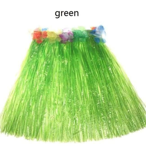 Planet Gates 03  green / 30cm 5PCS/set Plastic Fibers Women Grass Skirts Hula Skirt Hawaiian costumes 30CM/40/CM60CM Ladies Dress Up Festive & Party Supplies