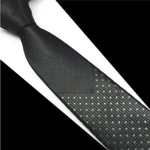 Planet Gates 03 GUSLESON New Skinny Mens Ties Luxury Man Floral Dot Neckties Hombre 6 cm Gravata Slim Tie Classic Business Casual Tie For Men