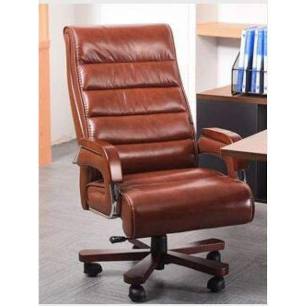 Planet Gates 03 Real wood chair. Leather boss chair. Can massage office chair. Lift and swivel chair home computer chair011