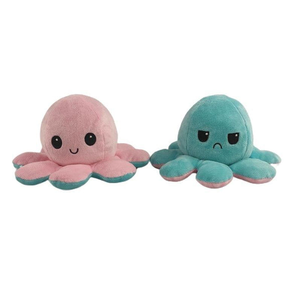 1Pcs 8 Colors Cute Soft Plush Doll Octopus Doll Double-sided Flip Octopus Plush Toy Doll Marine Life Toys Baby Toys Dropshipping