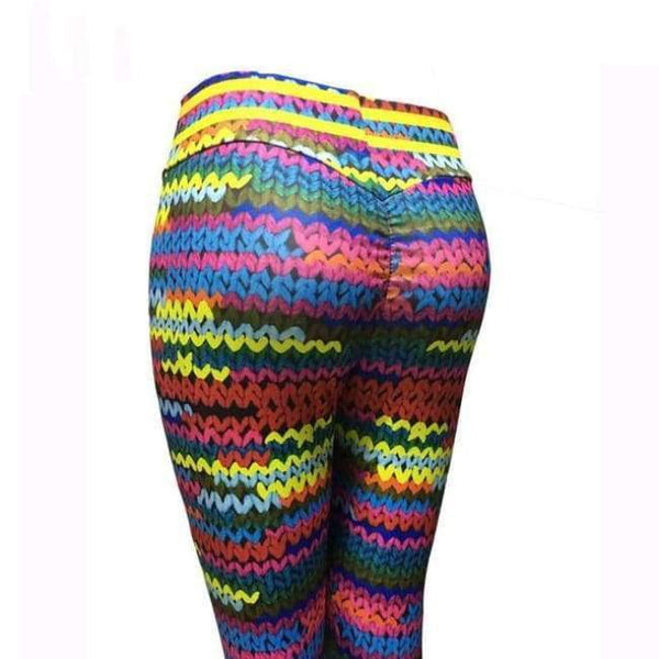 Planet Gates 03140033 / S New 3D Wings Printed Yoga Pants Slim Elastic Waist Sports Leggings Fitness Gym Workout Jogging Running Tights Leggings