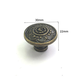 1x  Antique Bronze Kitchen Cabinet Drawer Knobs Dresser Cupboard Wardrobe Furniture Pulls Handle Wooden Box Jewelry Box Knobs