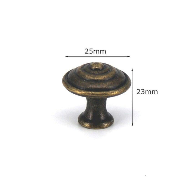 1x  Antique Bronze Kitchen Cabinet Drawer Knobs Dresser Cupboard Wardrobe Furniture Pulls Handle Wooden Box Jewelry Box Knobs