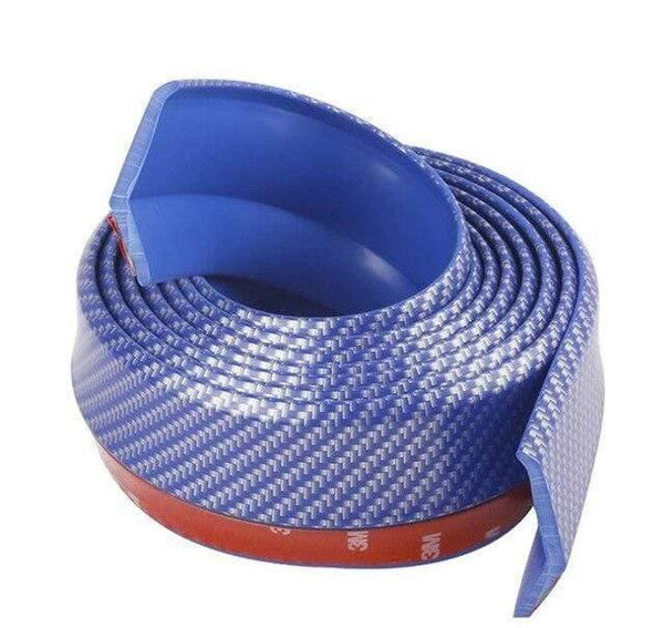 Planet Gates 04 2.5m Car Door Protector Strip Front Bumper strip Car Stickers Car Bumper Rubber Decorative strip Universal version