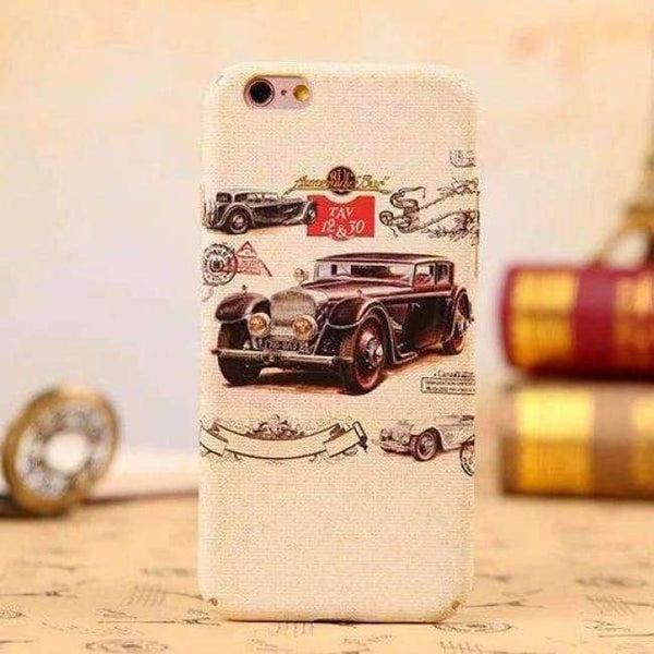 Planet Gates 04 / For iPhone 6s 6 / Case & Screen Protector Fashion Retro car phone case For iPhone 7 / iPhone 7 Plus / 6s / 6 Plus Shockproof hard Case Cover Stylish Disign