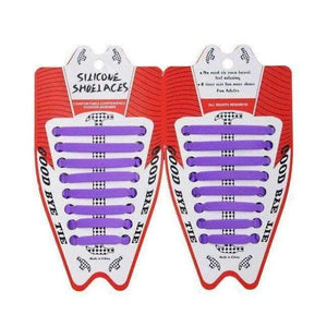 Planet Gates 04 Purple 2018 New Arrival Cheap Free Shipping 1Set/16Pcs Creative Patents Adults Hammer Silicone Elastic Shoelaces Lazy No Tie Shoe Laces